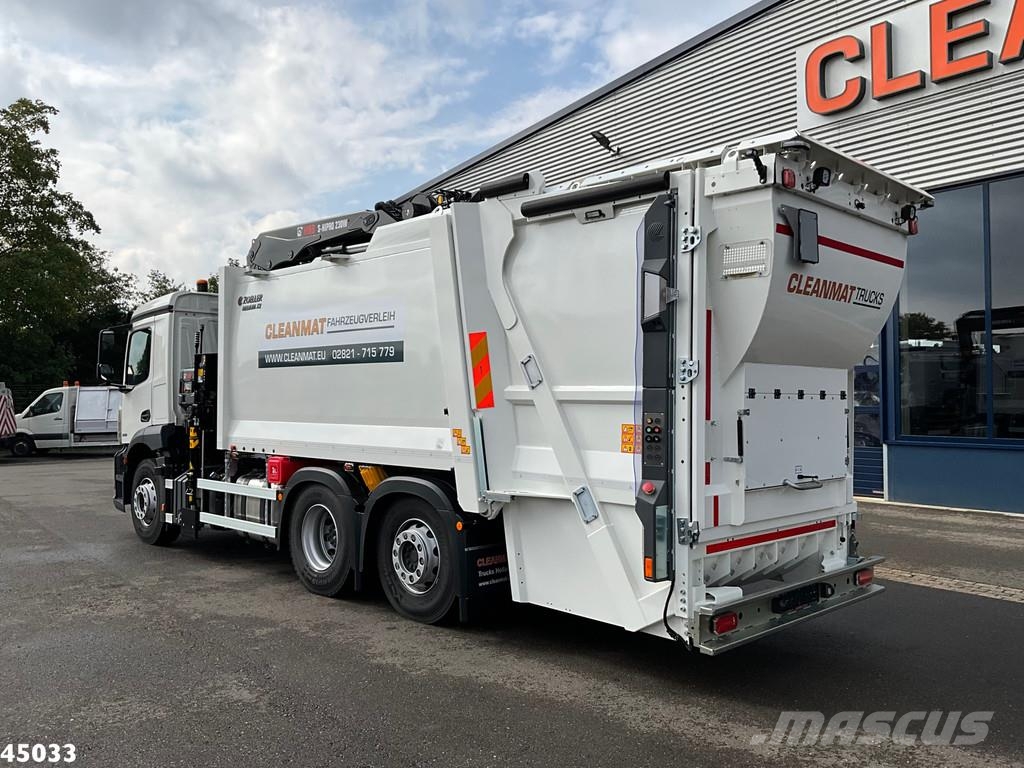 Mercedes-Benz Actros 2536 Hiab 23 Tonmeter laadkraan Jäteautot