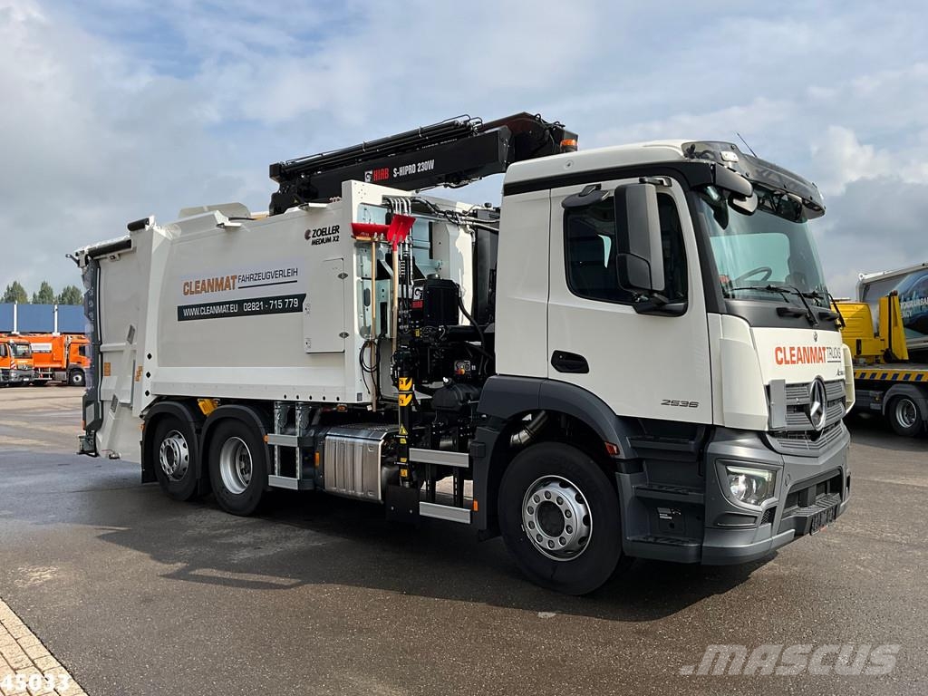 Mercedes-Benz Actros 2536 Hiab 23 Tonmeter laadkraan Jäteautot