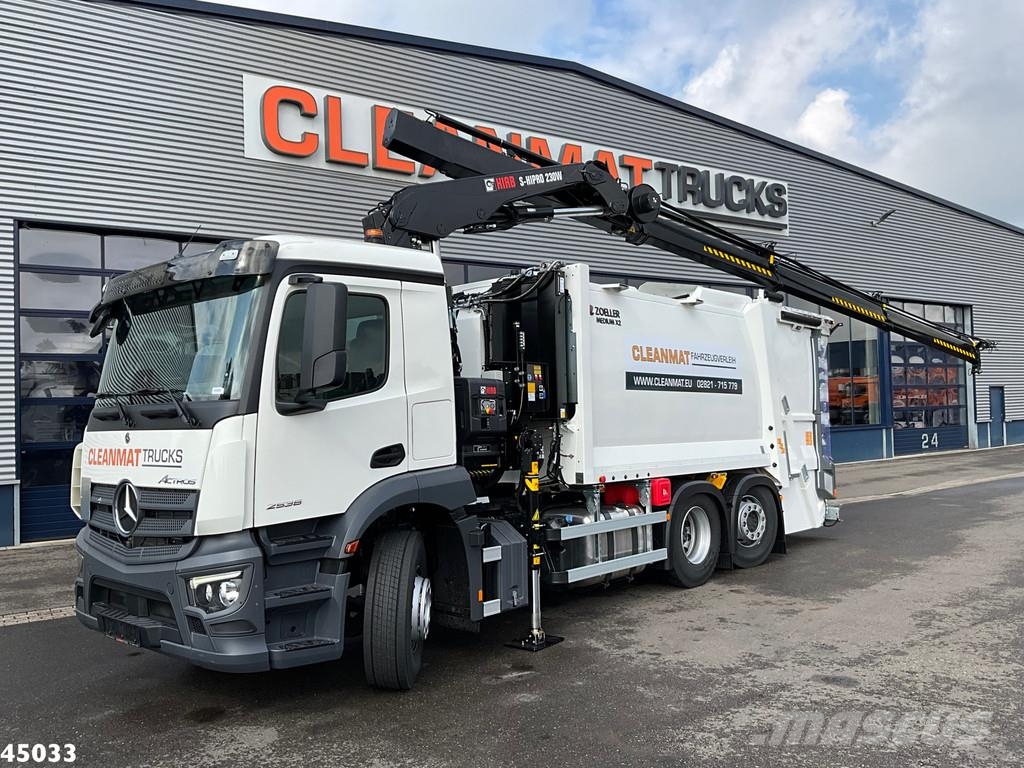 Mercedes-Benz Actros 2536 Hiab 23 Tonmeter laadkraan Jäteautot