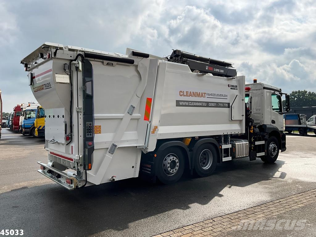 Mercedes-Benz Actros 2536 Hiab 23 Tonmeter laadkraan Jäteautot