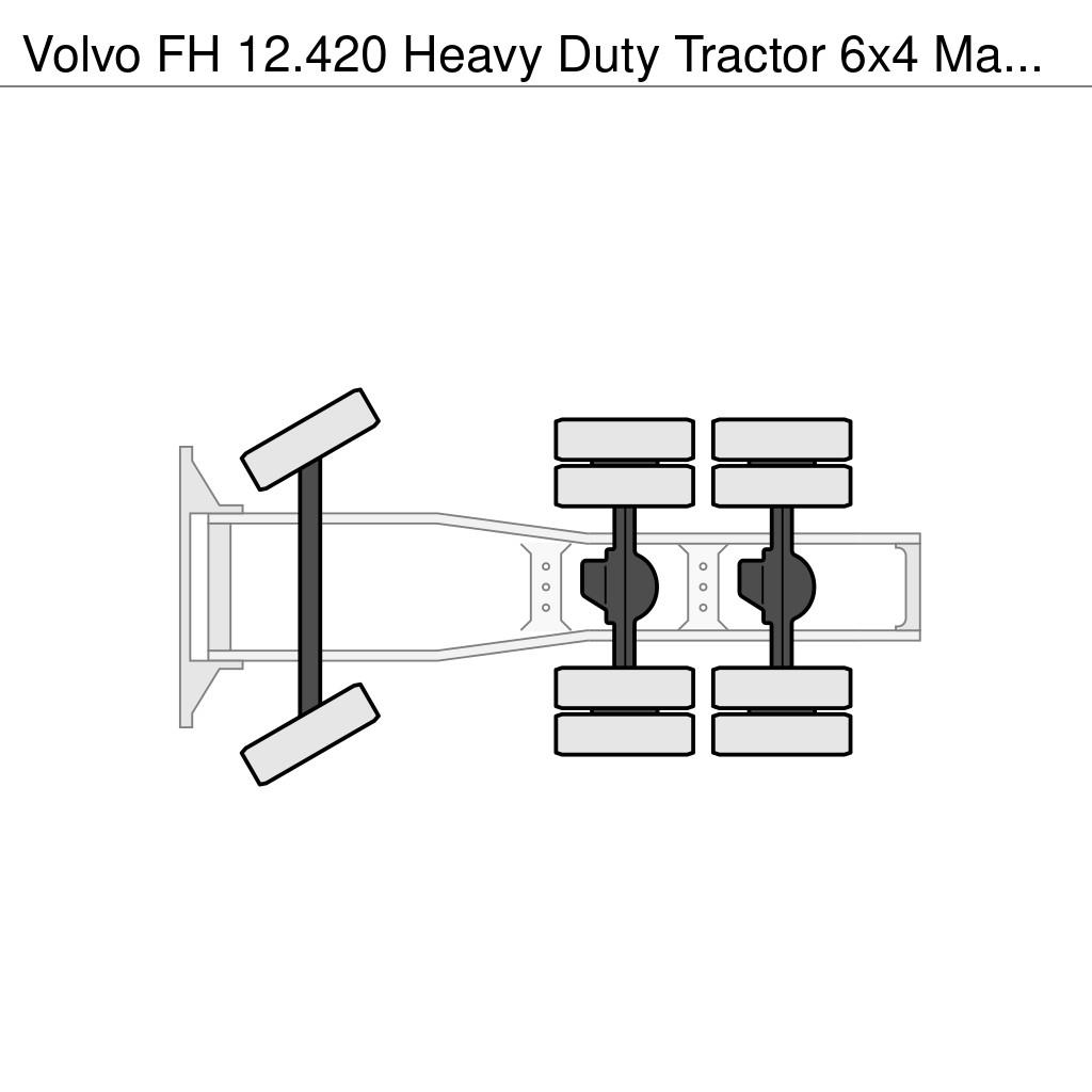 Volvo FH 12.420 Heavy Duty Tractor 6x4 Manual Gearbox Hy Седельные тягачи