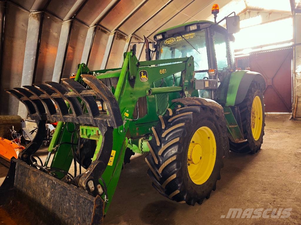 John Deere 6620 Feri Rottor Трактори