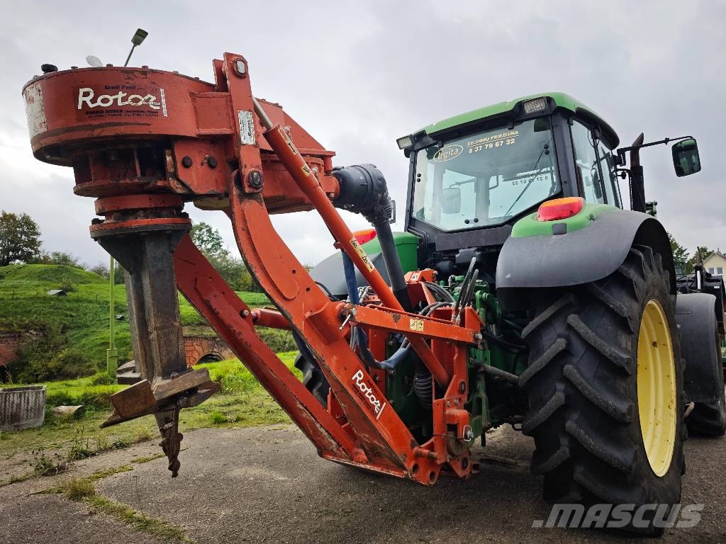 John Deere 6620 Feri Rottor Трактори
