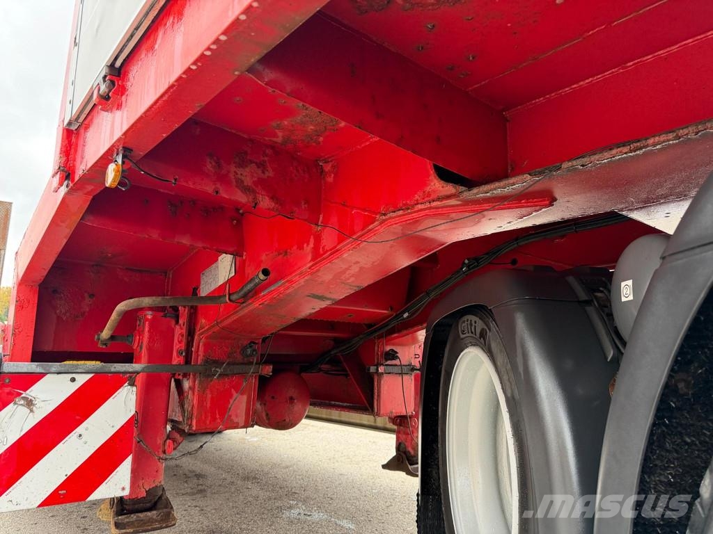 Ekeri DAMM 3-AXEL STEERING + LIFTING AXEL Semi-reboques rebaixados
