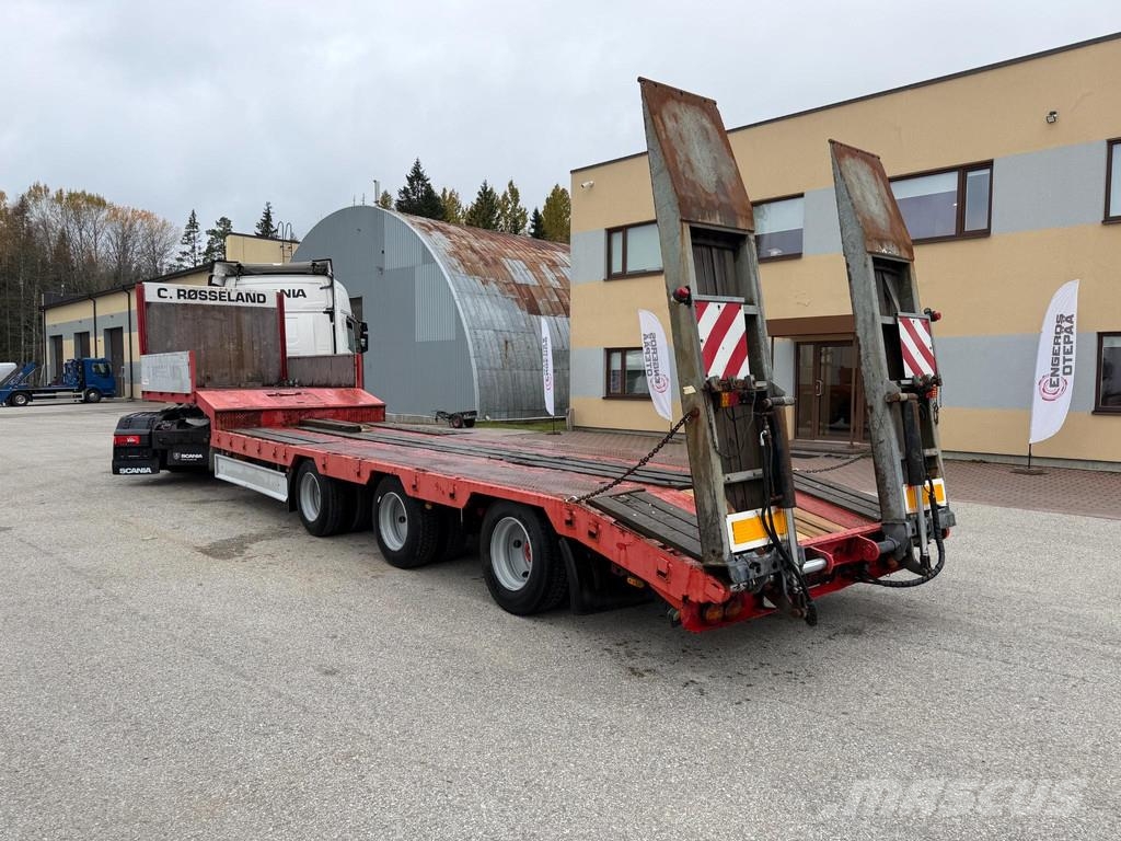 Ekeri DAMM 3-AXEL STEERING + LIFTING AXEL Semi-reboques rebaixados