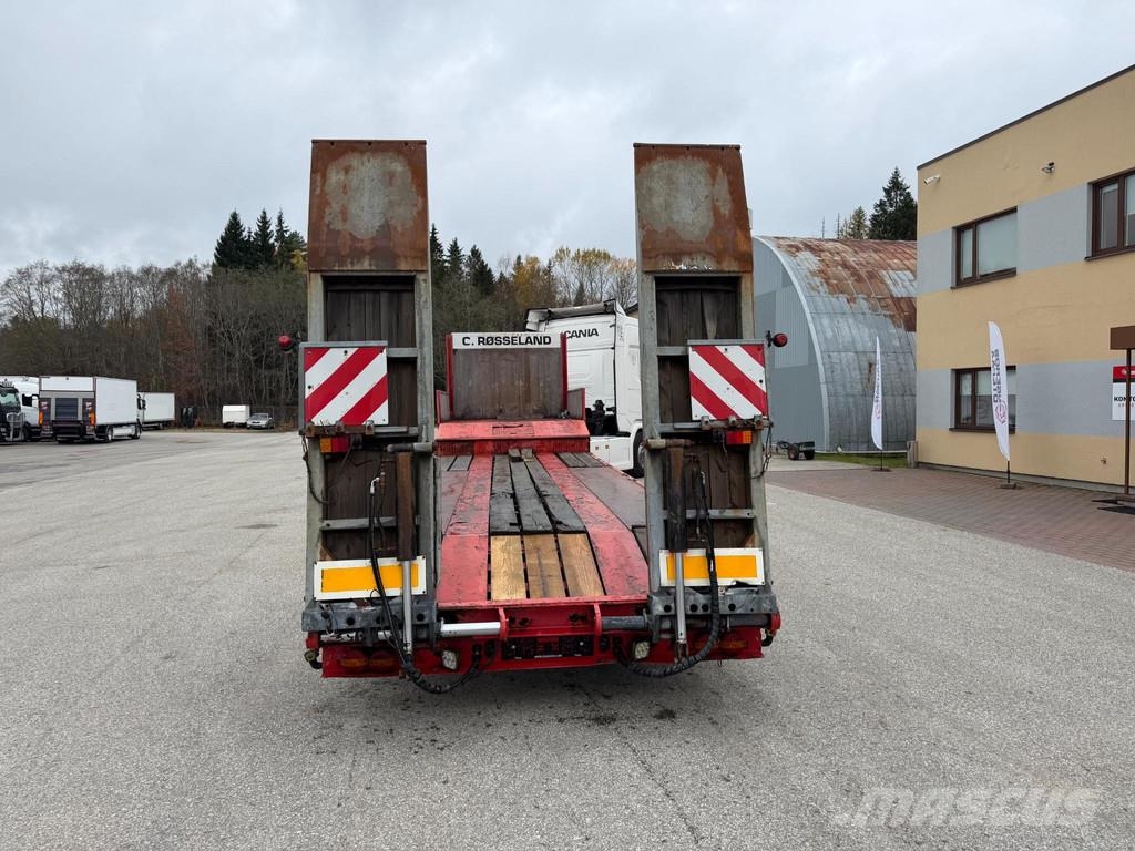 Ekeri DAMM 3-AXEL STEERING + LIFTING AXEL Semi-reboques rebaixados