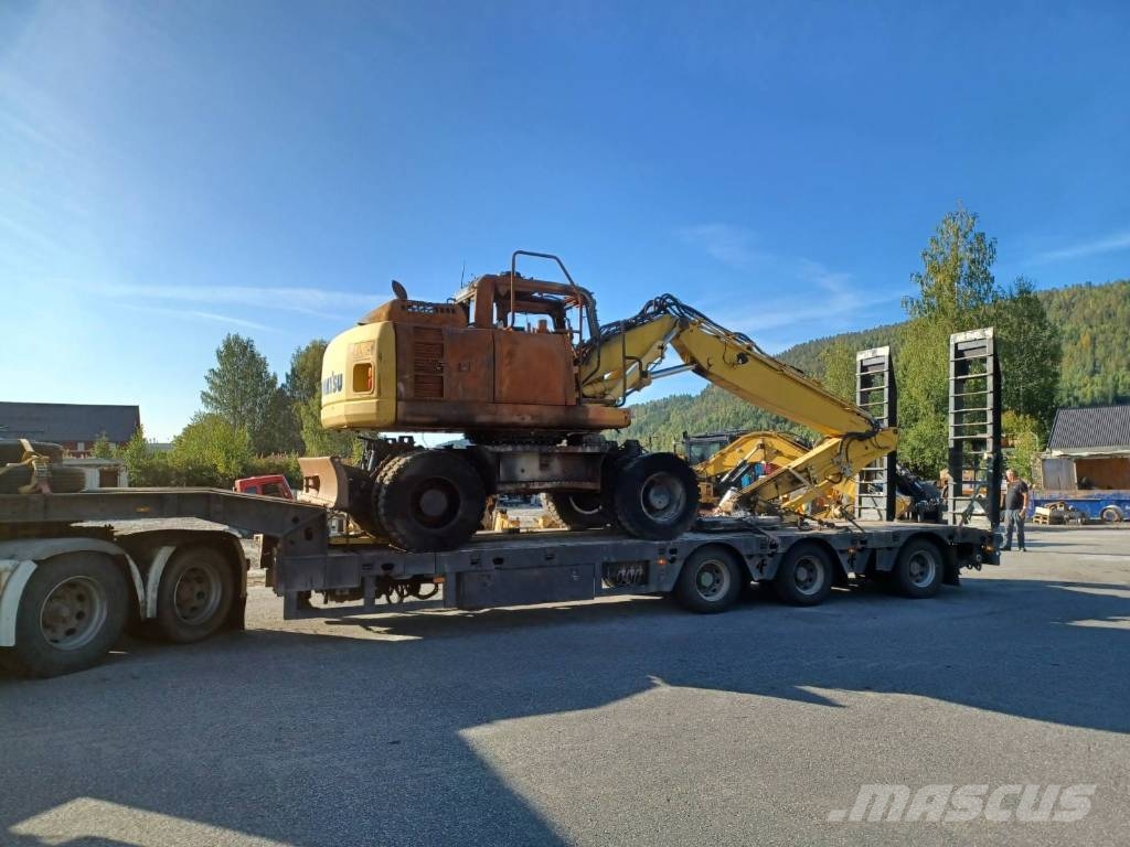Komatsu PW 160-8 FOR PARTS! Εκσκαφείς με τροχούς - λάστιχα