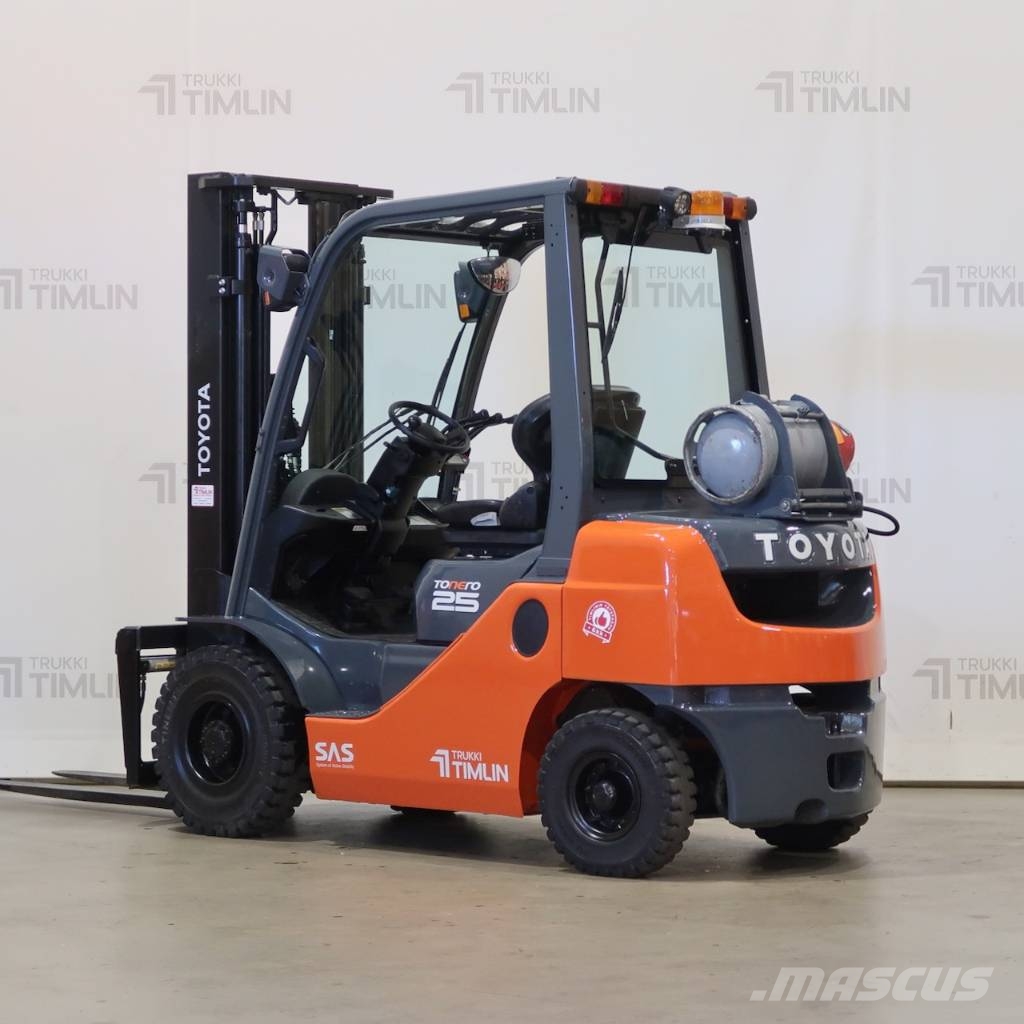 Toyota 02-8FGF25 LPG gaffeltrucks