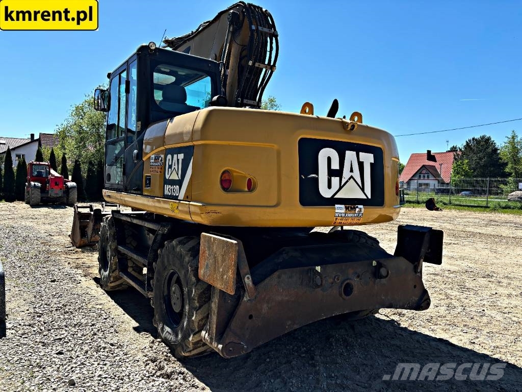 CAT 313 | KOPARKA KOŁOWA 2014R. | JCB JS 145 CAT 315 3 Ratiniai ekskavatoriai
