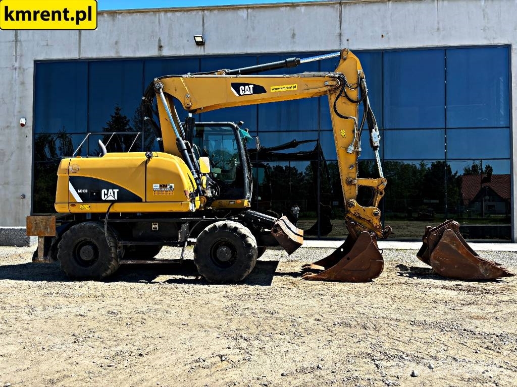 CAT 313 | KOPARKA KOŁOWA 2014R. | JCB JS 145 CAT 315 3 Ratiniai ekskavatoriai