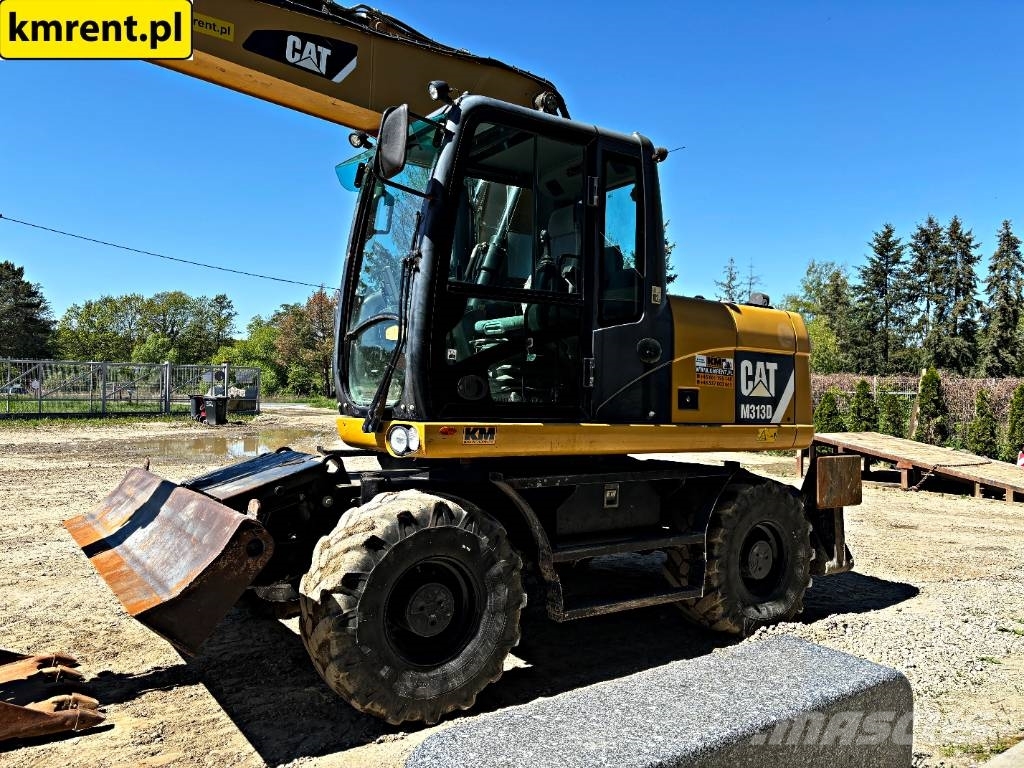 CAT 313 | KOPARKA KOŁOWA 2014R. | JCB JS 145 CAT 315 3 Ratiniai ekskavatoriai