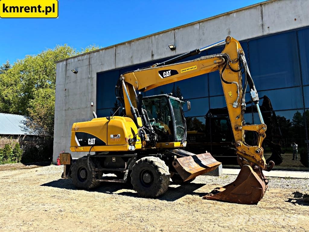 CAT 313 | KOPARKA KOŁOWA 2014R. | JCB JS 145 CAT 315 3 Ratiniai ekskavatoriai