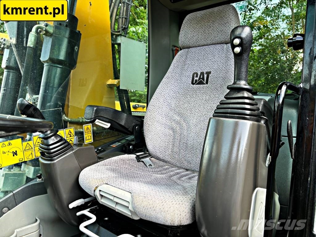 CAT 313 | KOPARKA KOŁOWA 2014R. | JCB JS 145 CAT 315 3 Ratiniai ekskavatoriai