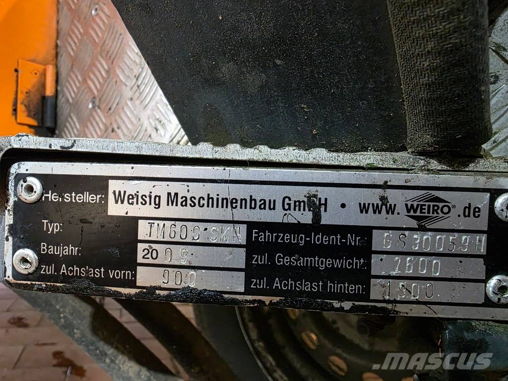 Weiro TM 600 SKH Spruzzatrici di bitume
