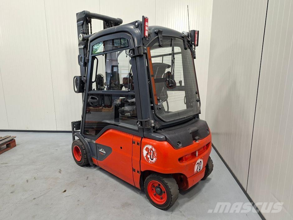 Linde E20 PL 386 Serie Stivuitor electric