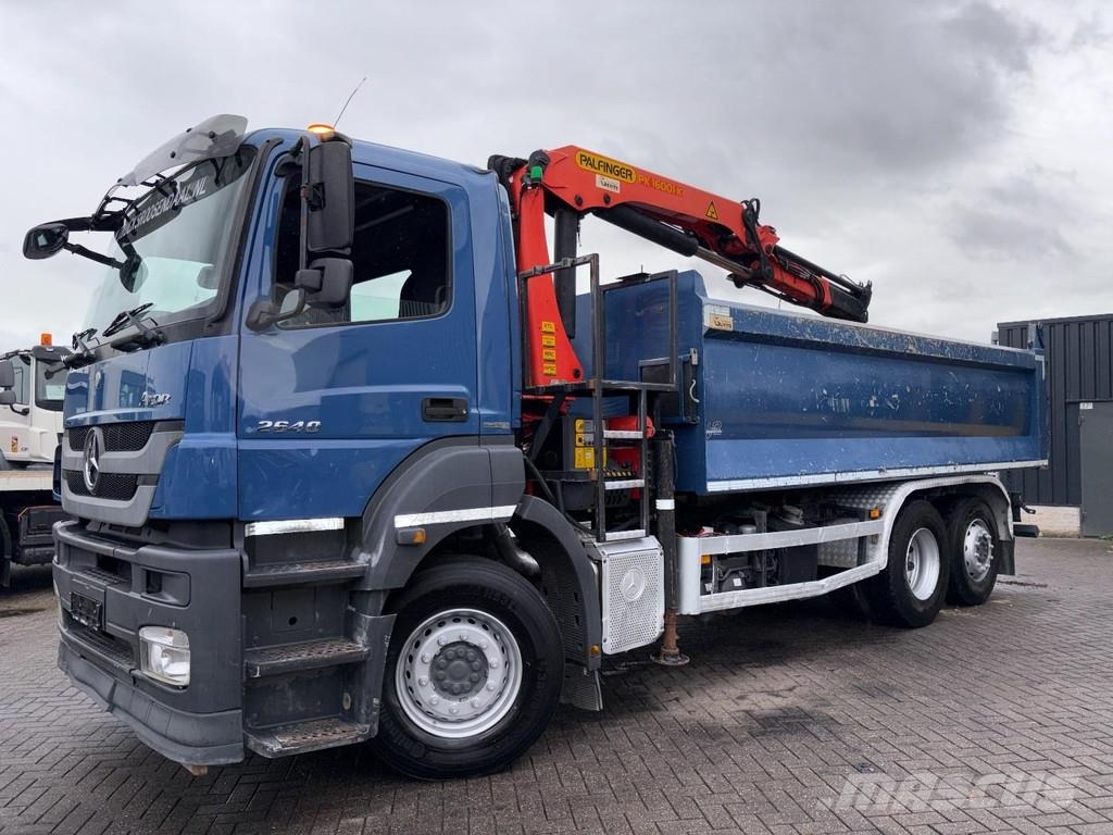 Mercedes-Benz Axor 2640 + PALFINGER PK 16001---2X EXT. + REMOTE Kiper tovornjaki