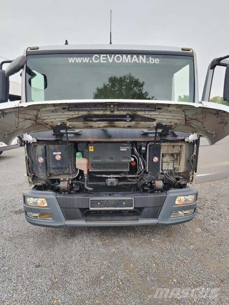 MAN TGL 12.250 City-Abroller Container + Palfinger PK5 Camion ampliroll