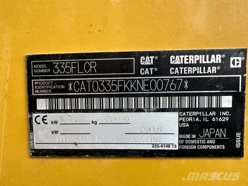 CAT 335FLCR Raupenbagger
