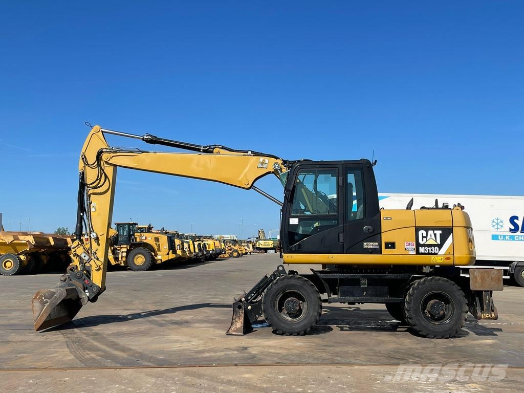 CAT M313D VA - Outriggers + Blade Excavadoras de ruedas
