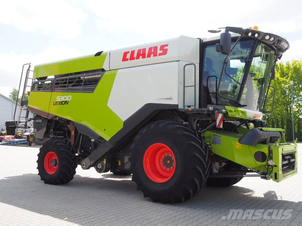CLAAS Lexion 5300 2-stage threshing drum drive + V680 Зернозбиральні комбайни