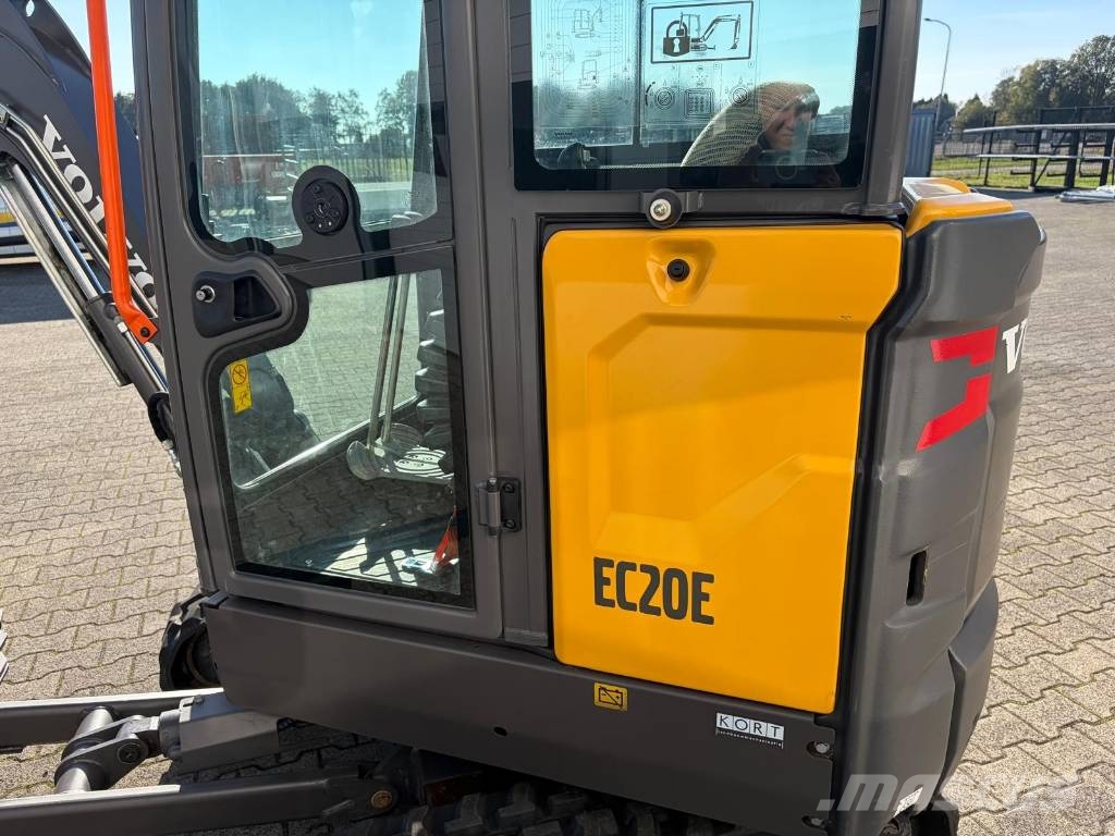 Volvo EC 20 E Mini bagri <7t