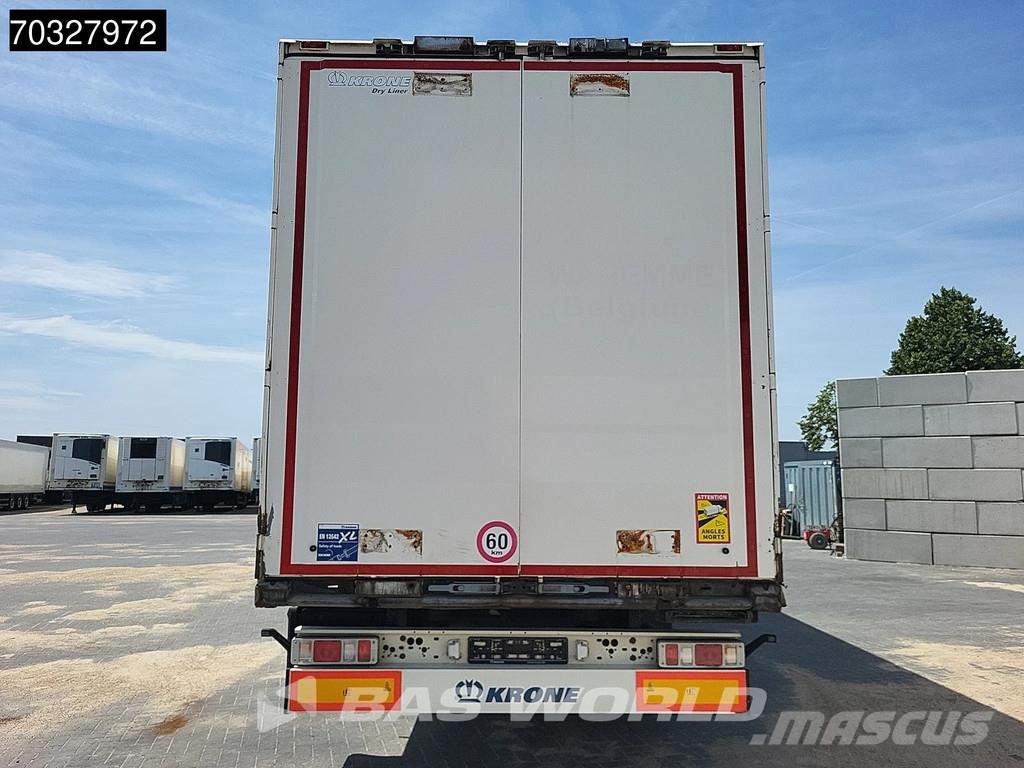 Krone SD 3 axles Closed Semi-reboques de caixa fechada