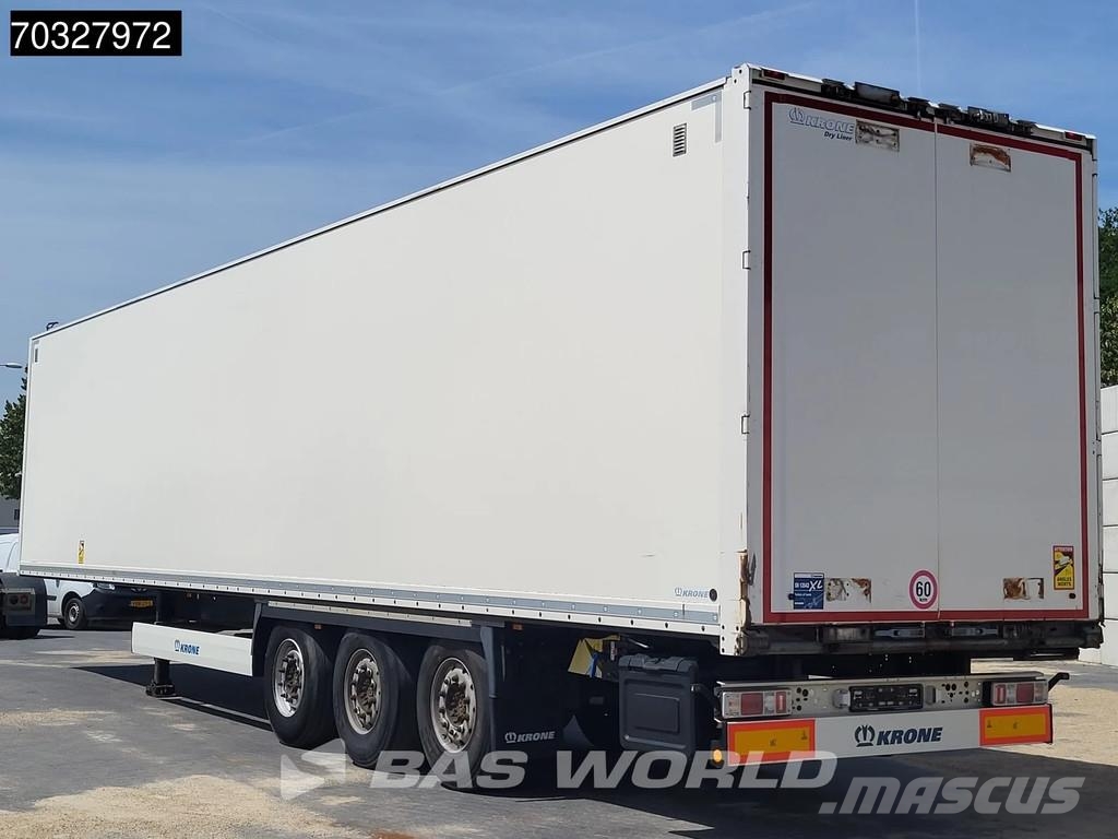 Krone SD 3 axles Closed Semi-reboques de caixa fechada