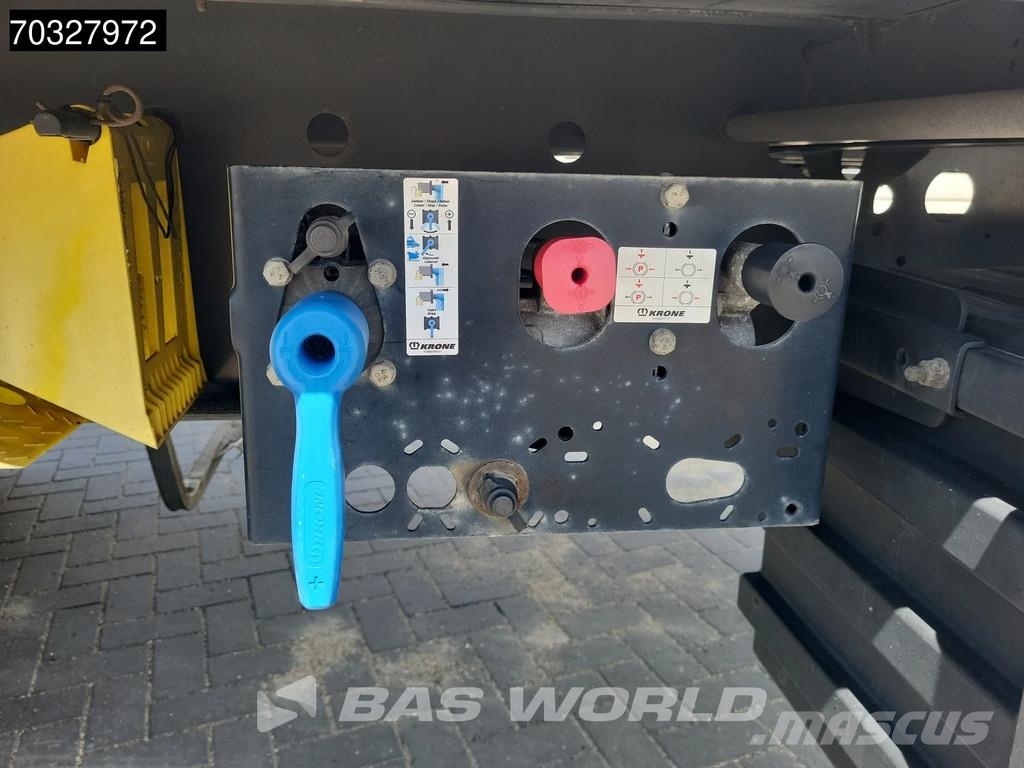 Krone SD 3 axles Closed نصف مقطورات ذات هيكل صندوقي