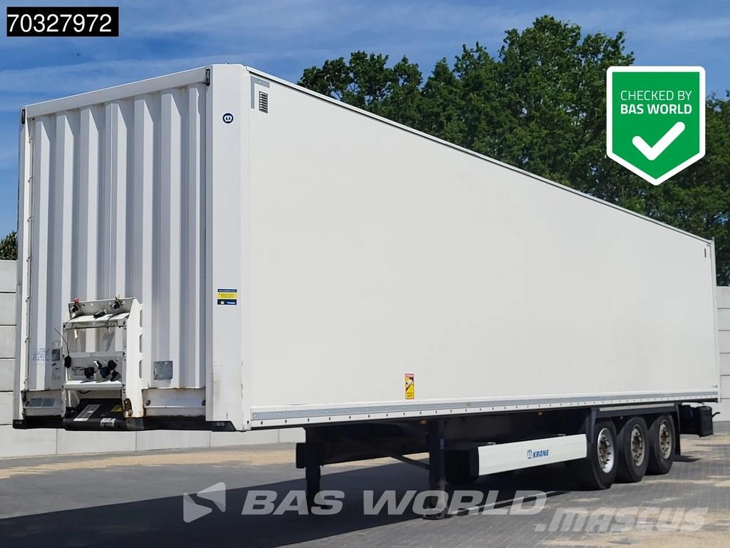 Krone SD 3 axles Closed نصف مقطورات ذات هيكل صندوقي
