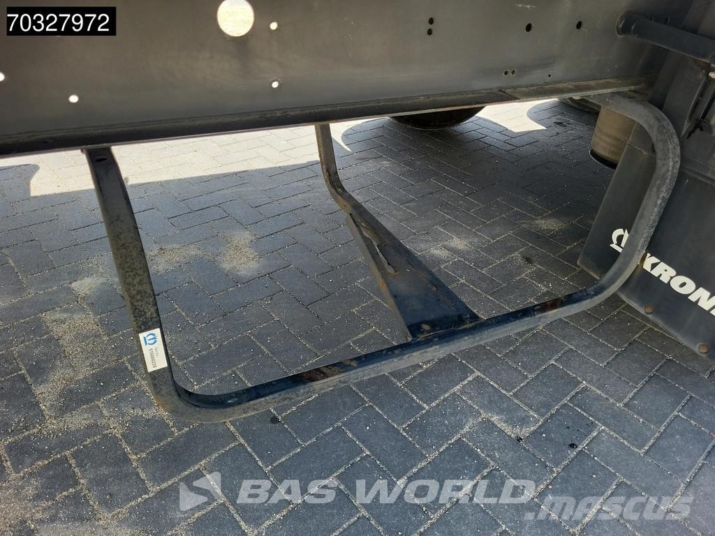 Krone SD 3 axles Closed نصف مقطورات ذات هيكل صندوقي