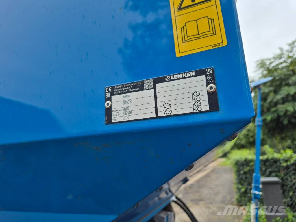 Lemken Zirkon 12/450K + Solitair 9/450K 콤비네이션 드릴
