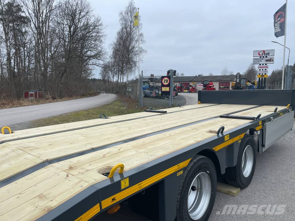 NC 2-axlad Lastbilskärra Nizki nakladalci