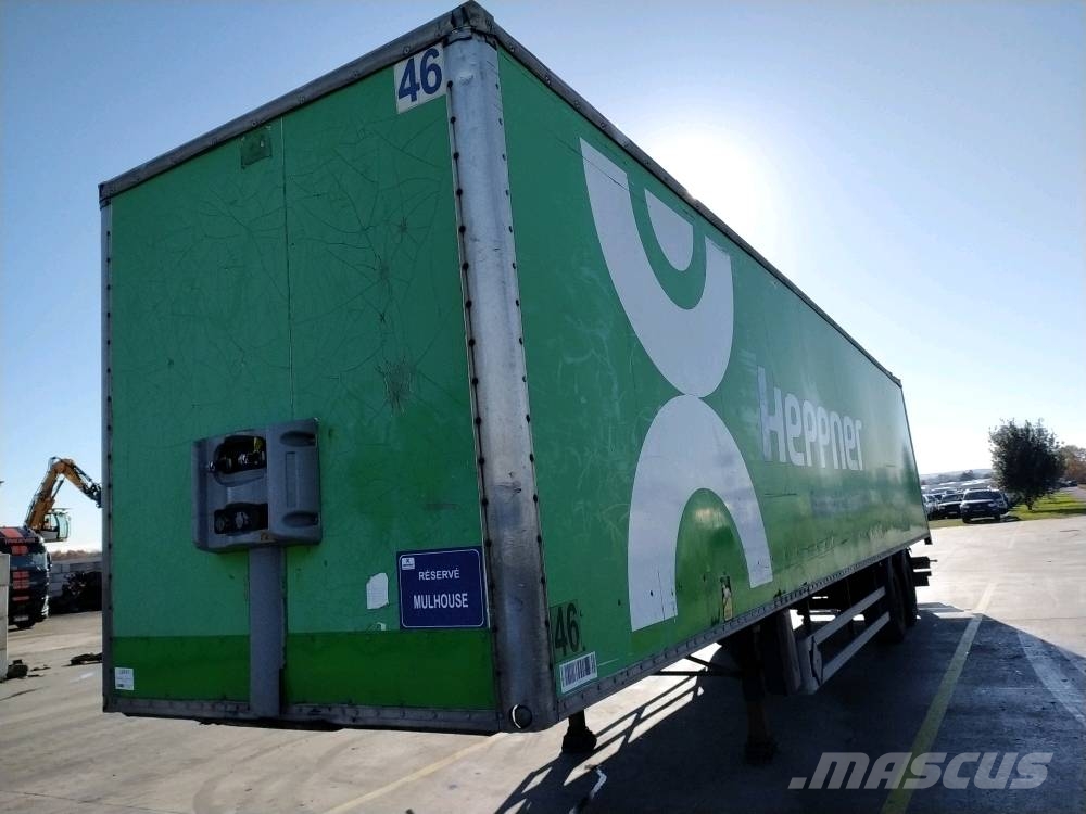 Fruehauf DX27 Sanduk poluprikolice