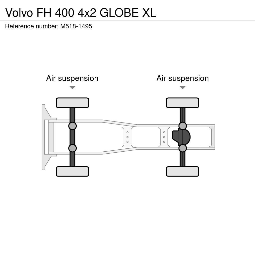 Volvo FH 400 4x2 GLOBE XL وحدات الجر