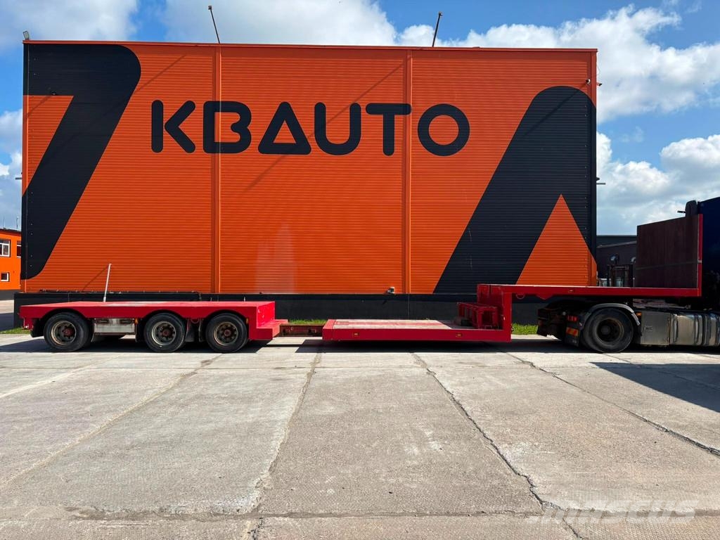 Broshuis 3AUD-44 EXTENDABLE / LAST AXLE STEERED Semi-trailer blokvogn