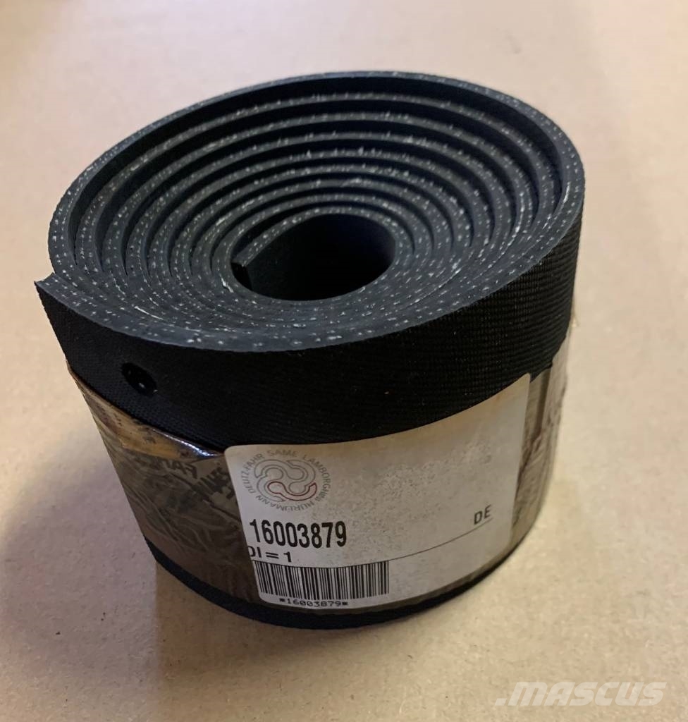 Deutz-Fahr Rubber strip 16003879, 1600-3879, 1600 3879 履带、链条和底盘