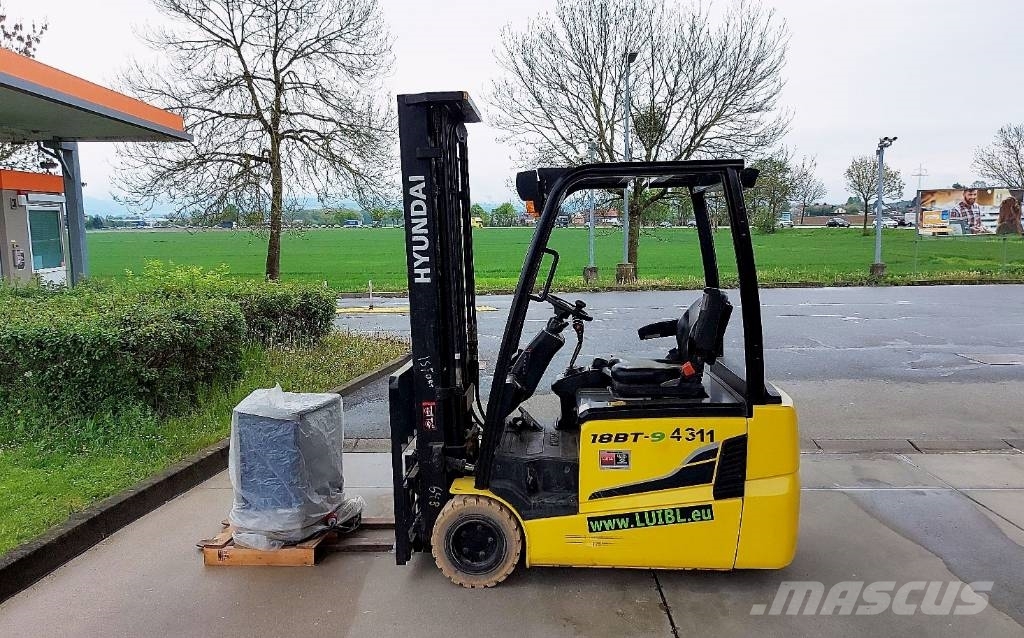 Hyundai 18 BT-9, 1,8 ton electric forklift, Triplex 5,5m Elektrikli forkliftler