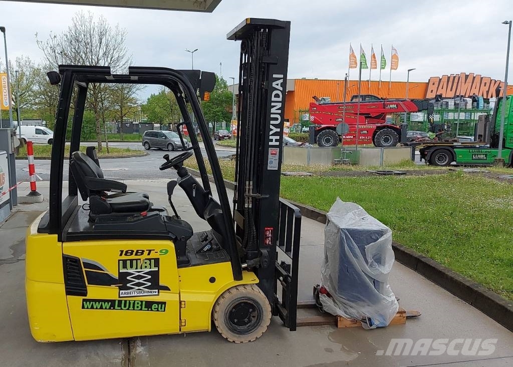 Hyundai 18 BT-9, 1,8 ton electric forklift, Triplex 5,5m Elektrikli forkliftler