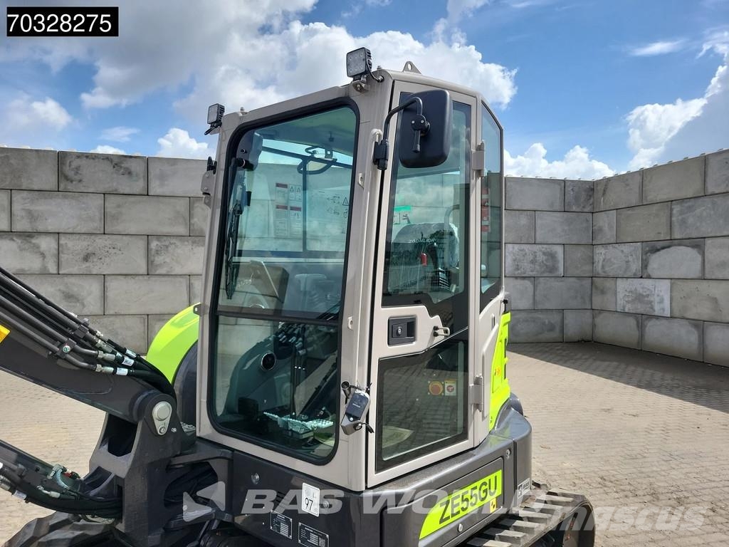 Zoomlion ZE55 GU KUBOTA ENGINE - CE CERTIFIED - PRICE ON RE حفارات صغيرة أقل من 7 طن (حفارات صغيرة)