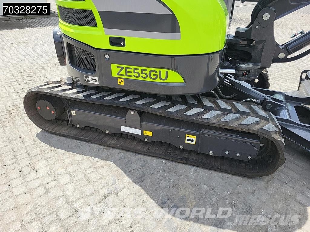 Zoomlion ZE55 GU KUBOTA ENGINE - CE CERTIFIED - PRICE ON RE حفارات صغيرة أقل من 7 طن (حفارات صغيرة)