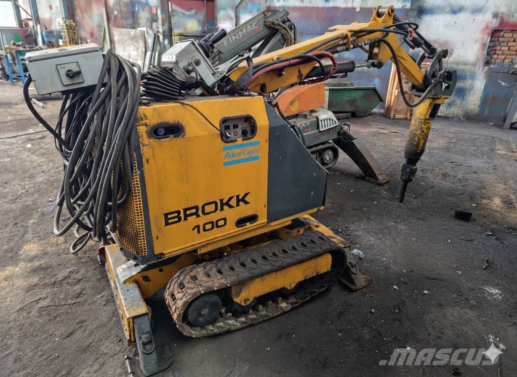 Brokk 100 Εκσκαφείς κατεδαφίσεων