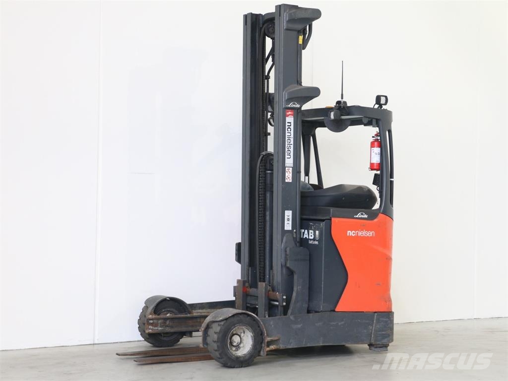 Linde R20G/1120 Ανυψωτήρας στενών διαδρόμων