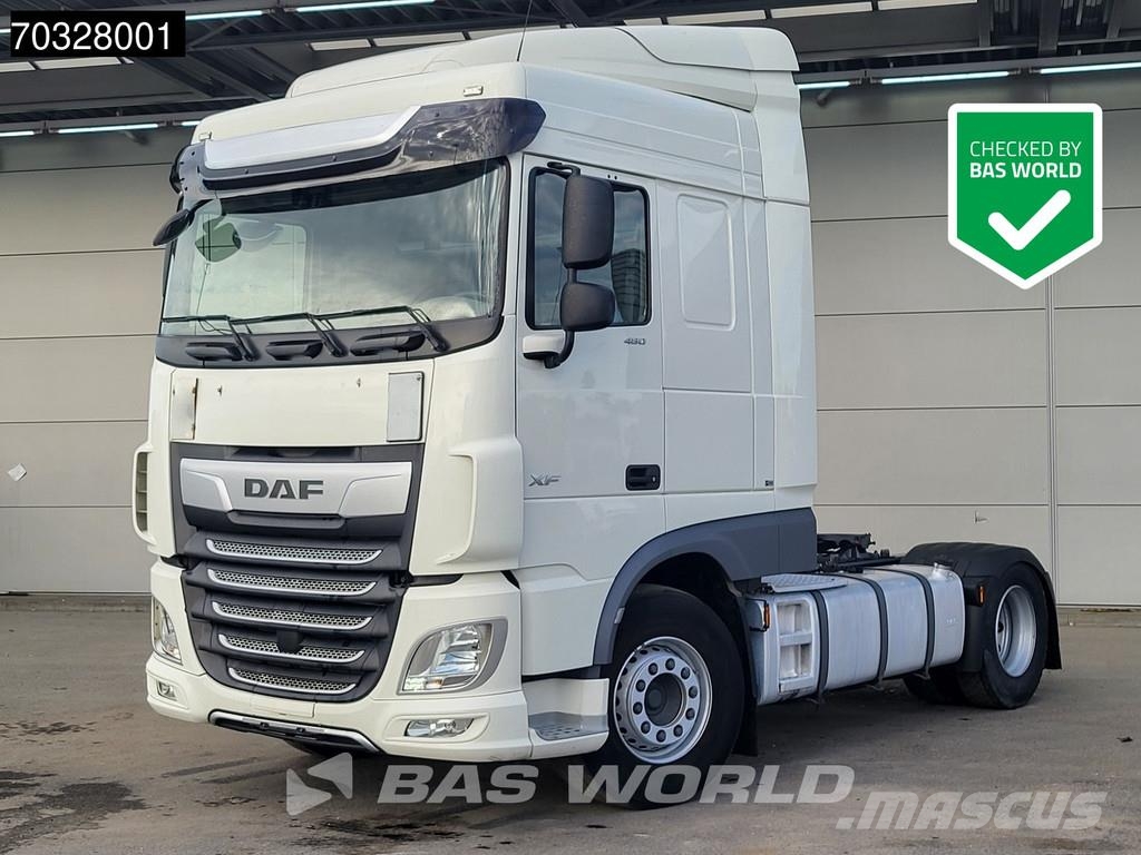 DAF XF 480 4X2 SC 2x Tanks Standklima ACC Седельные тягачи