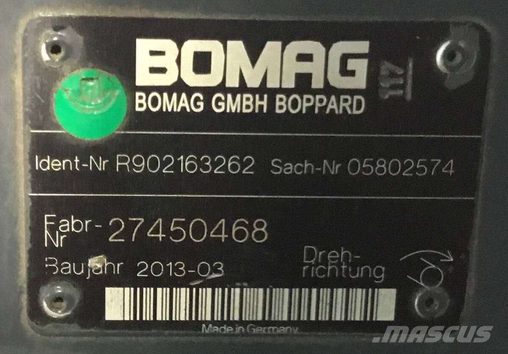 Bomag A10VG28 Hidraulika