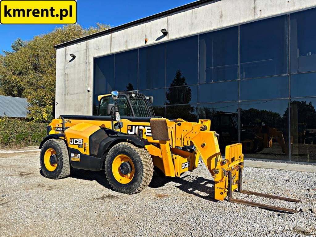 JCB 540-180 ŁADOWARKA TELESKOPOWA 2017R. | JCB 535-140 Teleskoplæssere