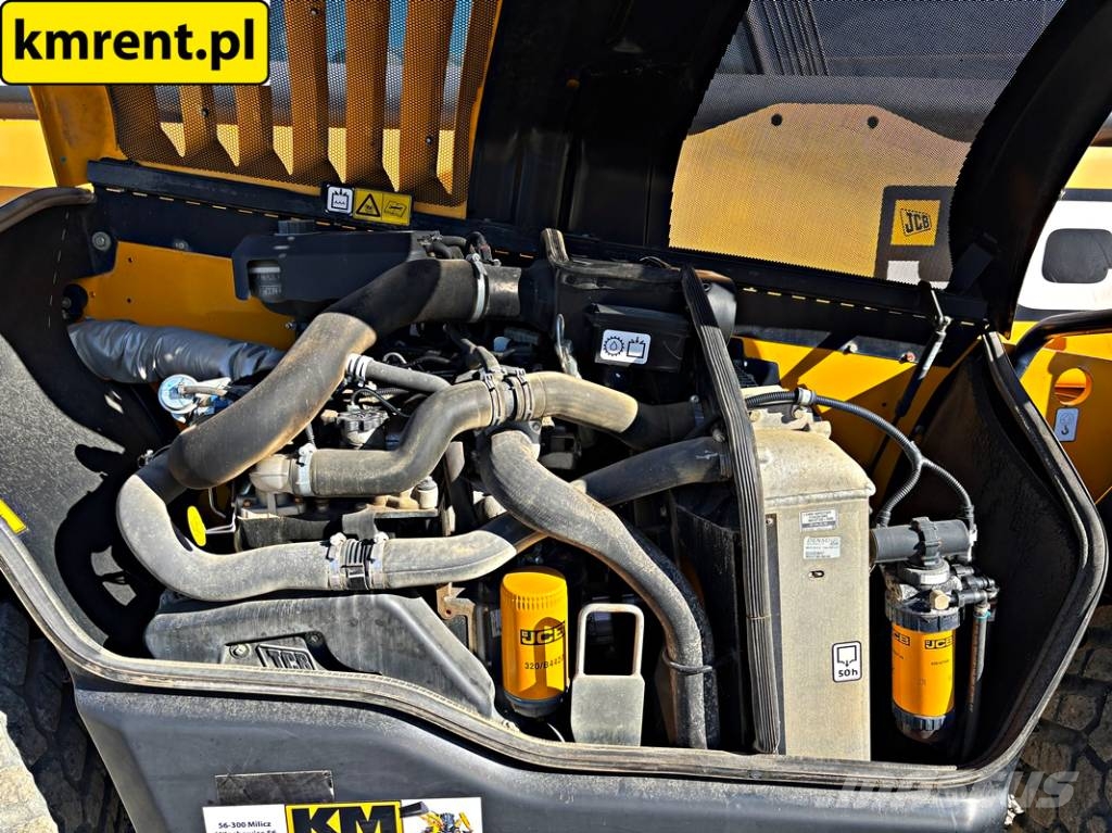 JCB 540-180 ŁADOWARKA TELESKOPOWA 2017R. | JCB 535-140 Teleskoplæssere