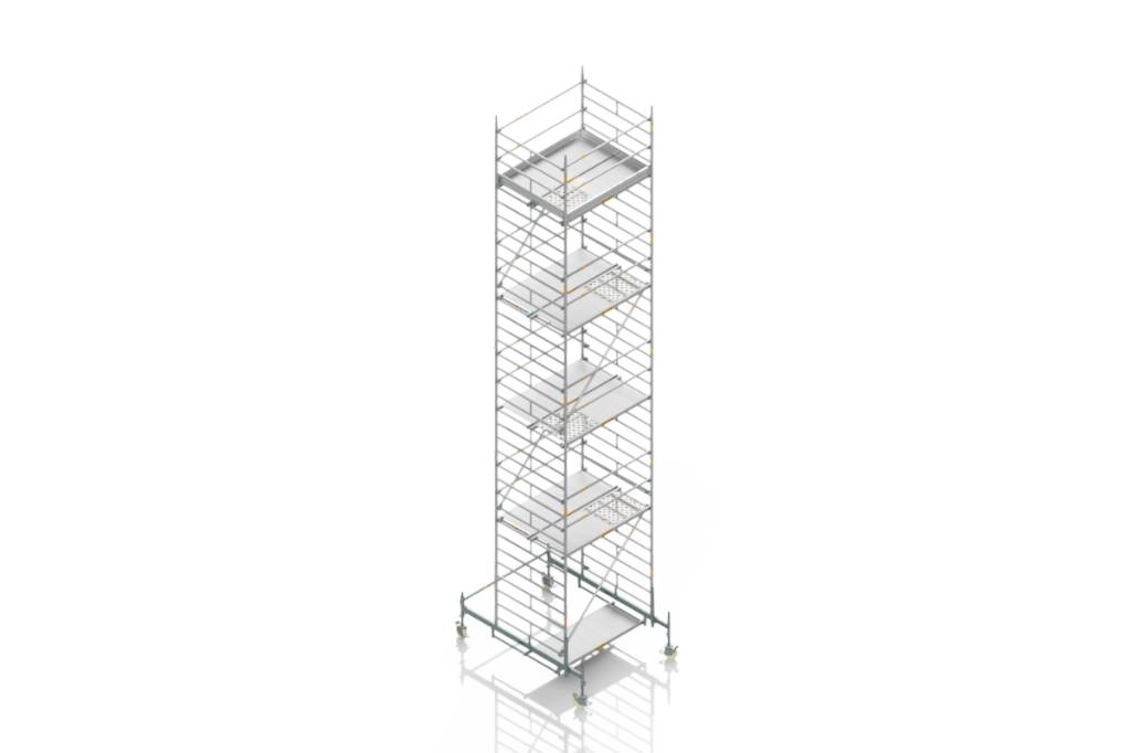  SLV Group Aluminum Mobile Scaffold 460448 Pastolių įrengimai