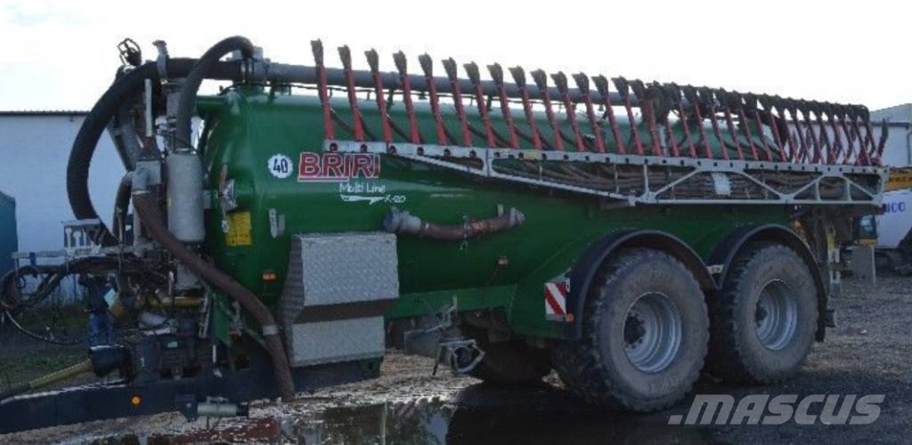 Briri PTTW 20.500 MLD 21.0 Pulverizadoras de fertilizante