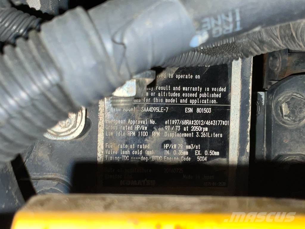 Komatsu PC 138 US-11 Rupsgraafmachines