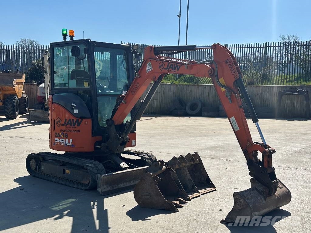 Hitachi ZX 26 U-6 Міні-екскаватори < 7т